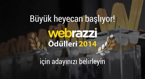 W­e­b­r­a­z­z­i­ ­Ö­d­ü­l­l­e­r­i­ ­2­0­1­4­ ­i­ç­i­n­ ­a­d­a­y­ ­b­e­l­i­r­l­e­m­e­ ­s­ü­r­e­c­i­ ­b­a­ş­l­a­d­ı­!­